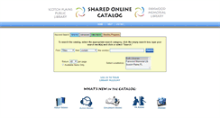 Desktop Screenshot of catalog.scotlib.org